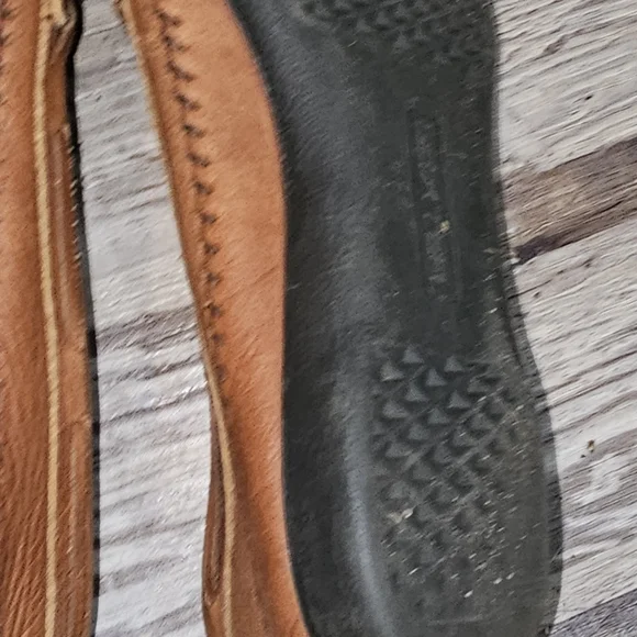 Women's Dexter Brown Leather Slip on flats size 8.5 - Picture 7 of 10